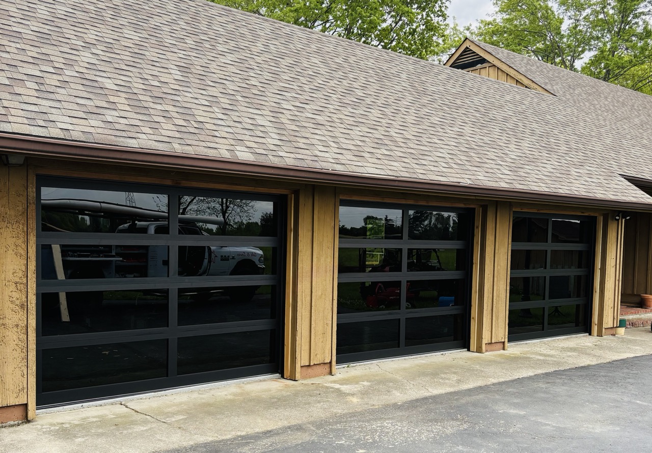 Full-View Glass Doors